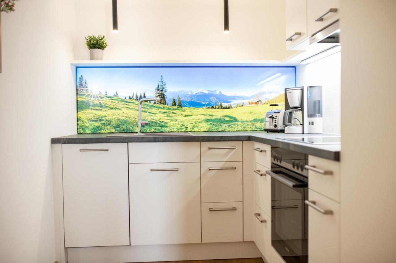 Appartamento Gluecksgriff Garmisch-Partenkirchen Esterno foto